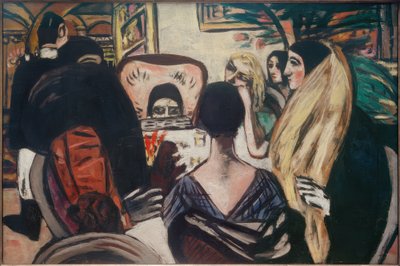 Claridge I door Max Beckmann
