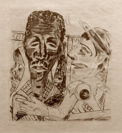 De neger door Max Beckmann