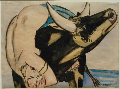De Ontvoering van Europa door Max Beckmann