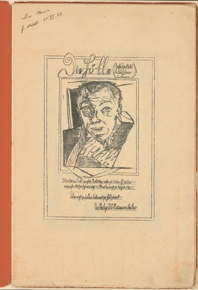 Die Hölle door Max Beckmann
