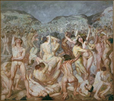 De slag door Max Beckmann