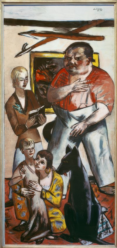 Familieportret George door Max Beckmann