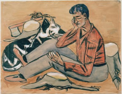 Houthakker door Max Beckmann