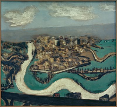 Landschap Saint-Germain door Max Beckmann
