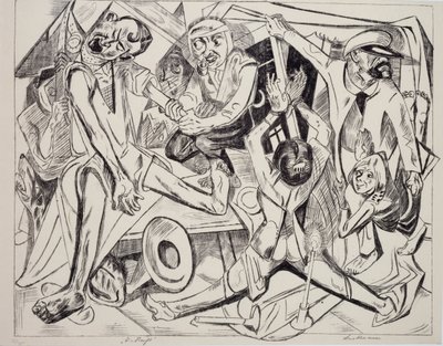 Malepatrus, door Max Beckmann door Max Beckmann