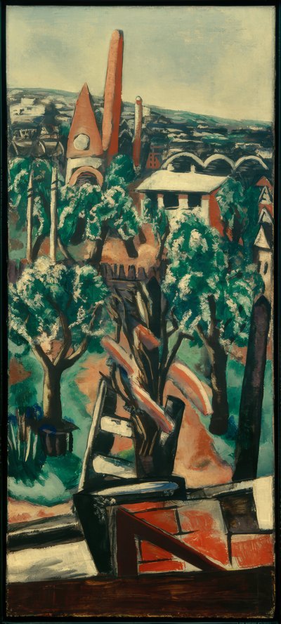 Nieuwbouw door Max Beckmann