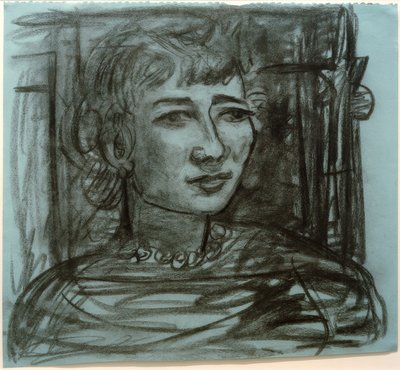 Portret Frances van Veen door Max Beckmann