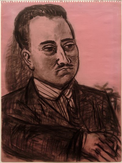 Portret Kenneth E. Hudson door Max Beckmann