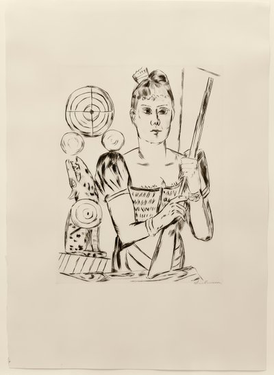 Schiettent door Max Beckmann
