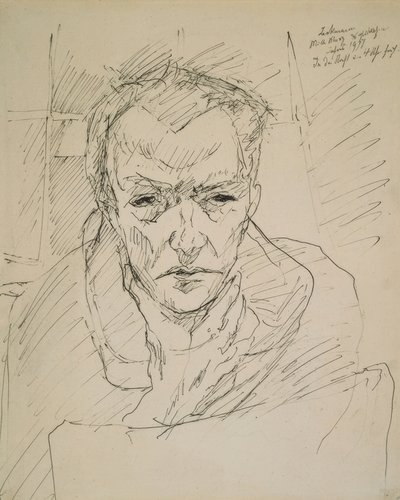 Zelfportret door Max Beckmann