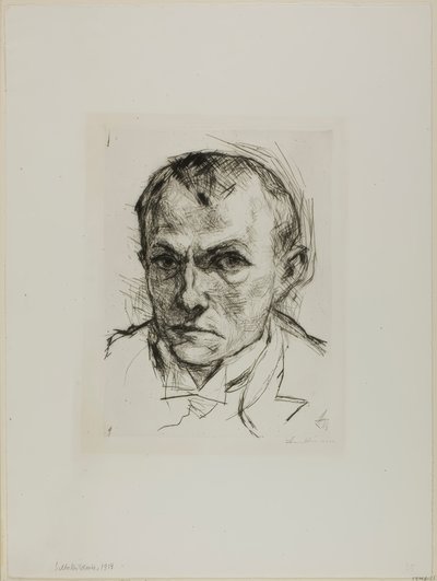 Zelfportret door Max Beckmann