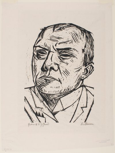 Zelfportret door Max Beckmann