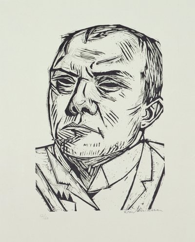 Zelfportret door Max Beckmann