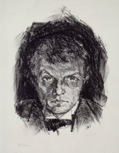 Zelfportret door Max Beckmann