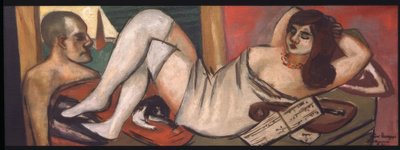 Siësta door Max Beckmann