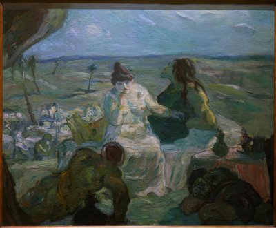 Simson en Delila door Max Beckmann