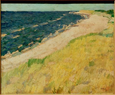 Zomerdag aan zee door Max Beckmann