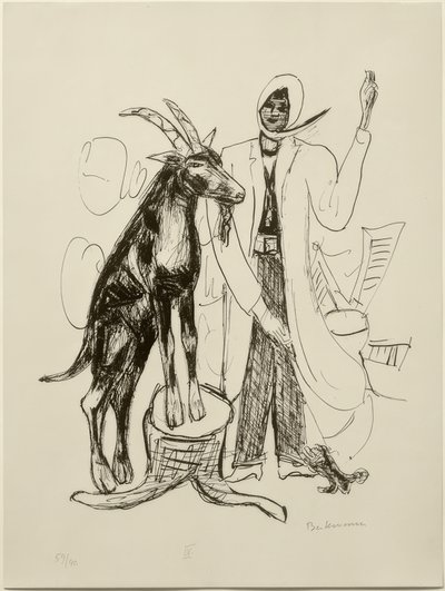 De Bok door Max Beckmann