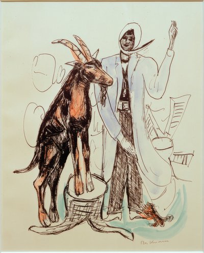De Bok door Max Beckmann