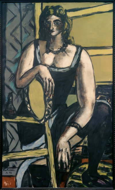 Danser met Tamboerijn door Max Beckmann