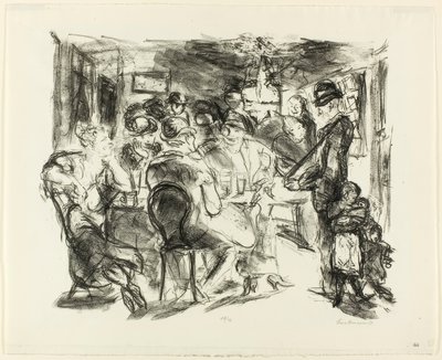 Taverne door Max Beckmann
