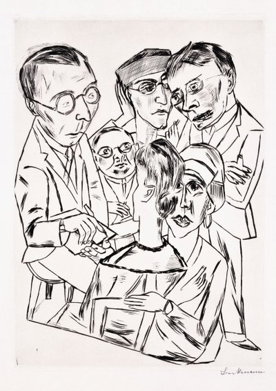De Kunstenaar in de Samenleving door Max Beckmann