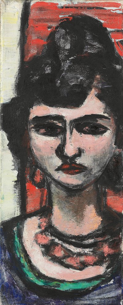 De Italiaanse Vrouw door Max Beckmann