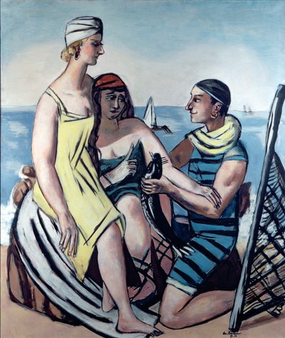 De kleine vis door Max Beckmann