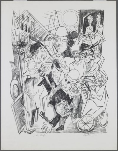 De straat, plaat 3 uit de portfolio 