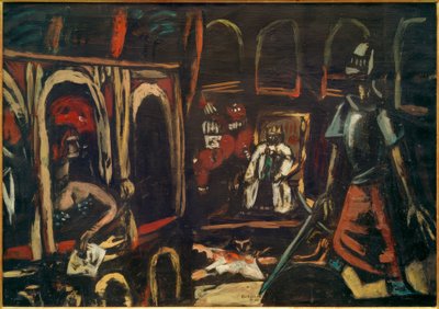 Droomtheater door Max Beckmann