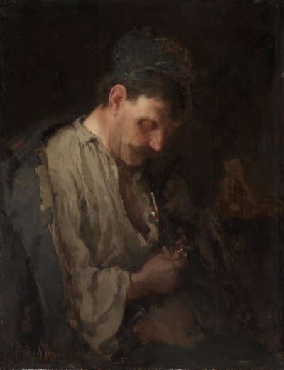 Portret van een Man, vroege jaren 1890 door Max Bohm