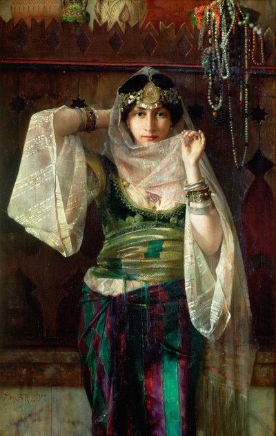 De koningin van de harem door Ferdinand Max Bredt