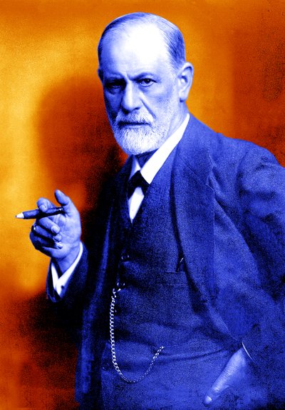 Sigmund Freud door Max Halberstadt