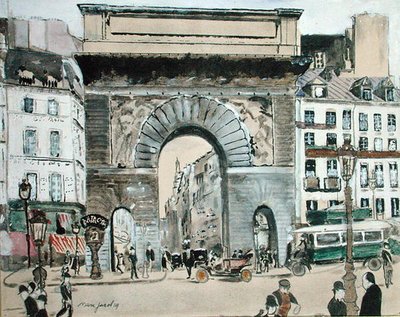 De Porte St. Denis door Max Jacob
