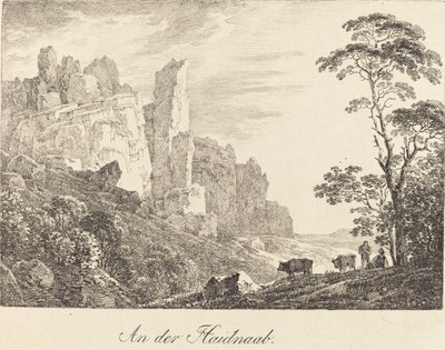 An der Haidnaab door Max Joseph Wagenbauer