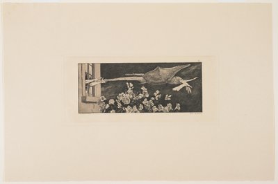 Ontvoering, 1881 door Max Klinger