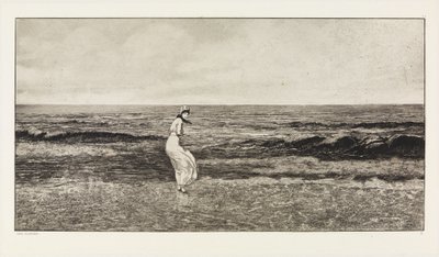 Aan zee (Intermezzi, opus IV, blad 2) door Max Klinger