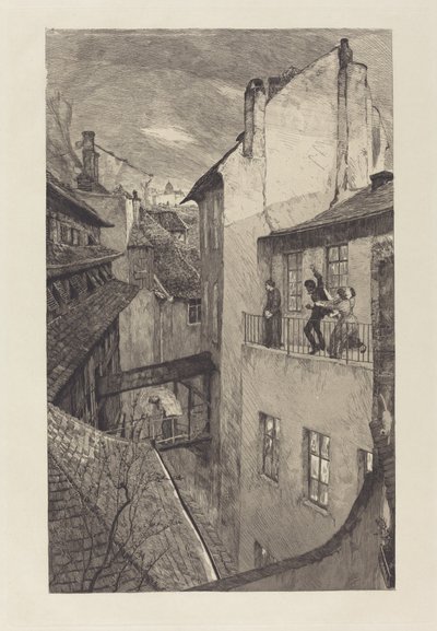Eine Mutter I door Max Klinger