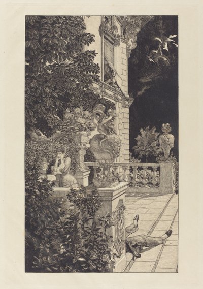 In Flagranti door Max Klinger