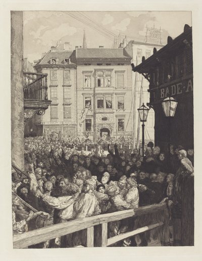 Märztage I door Max Klinger