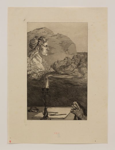 Toewijding van de schilder (Oproep) door Max Klinger