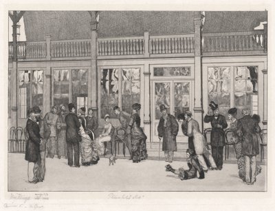 Plaats Ort, 1880 door Max Klinger