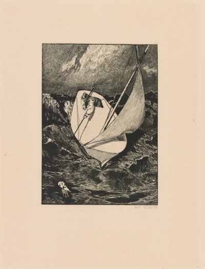 Rettung, uit de serie Ein Handschuh (Een Handschoen) door Max Klinger
