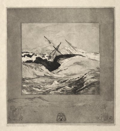 Vom Tode I, (Opus II, 1889) nr. 3 door Max Klinger