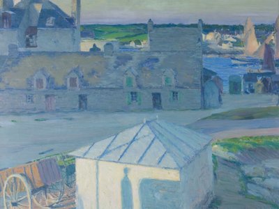 De haven van Concarneau door Max Kurzweil