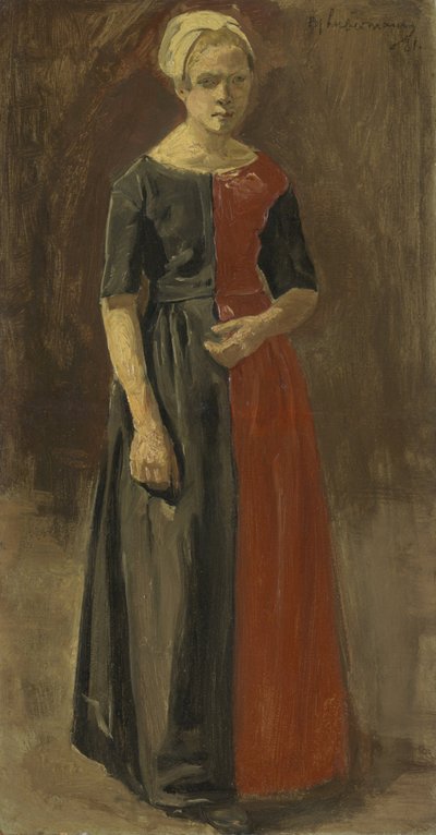 Weeskind uit Amsterdam door Max Liebermann
