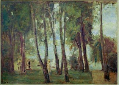 De tuin van de kunstenaar in Berlijn-Wannsee door Max Liebermann