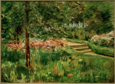 De moestuin in Wannsee naar het noordwesten door Max Liebermann