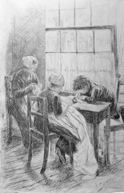 Hollands interieur door Max Liebermann