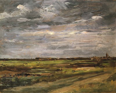 Landschap bij Noordwijk door Max Liebermann